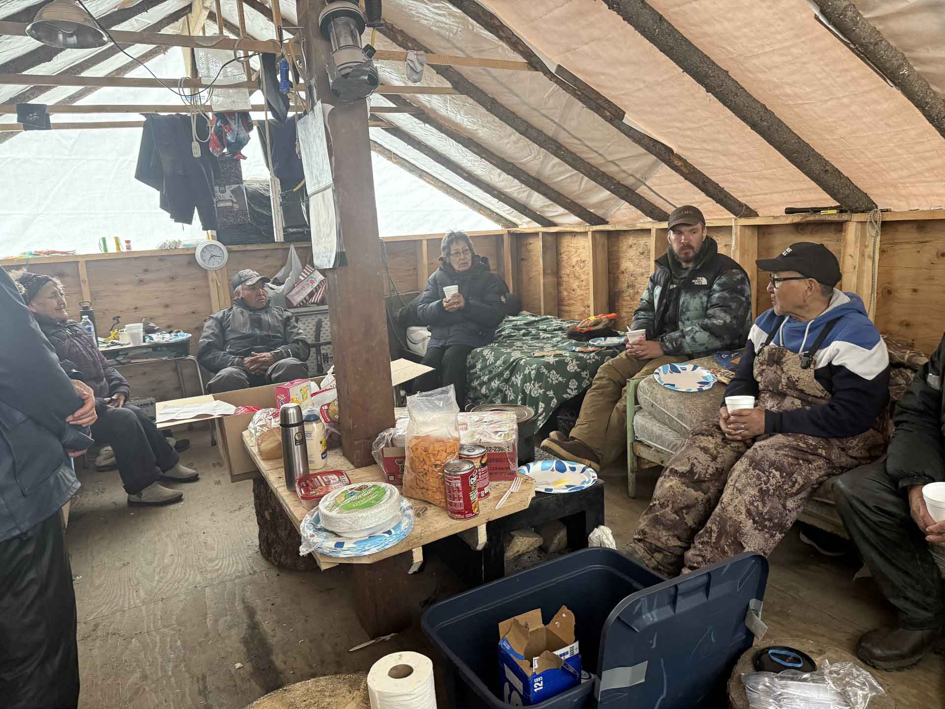 Lunch Wynitas Tent
